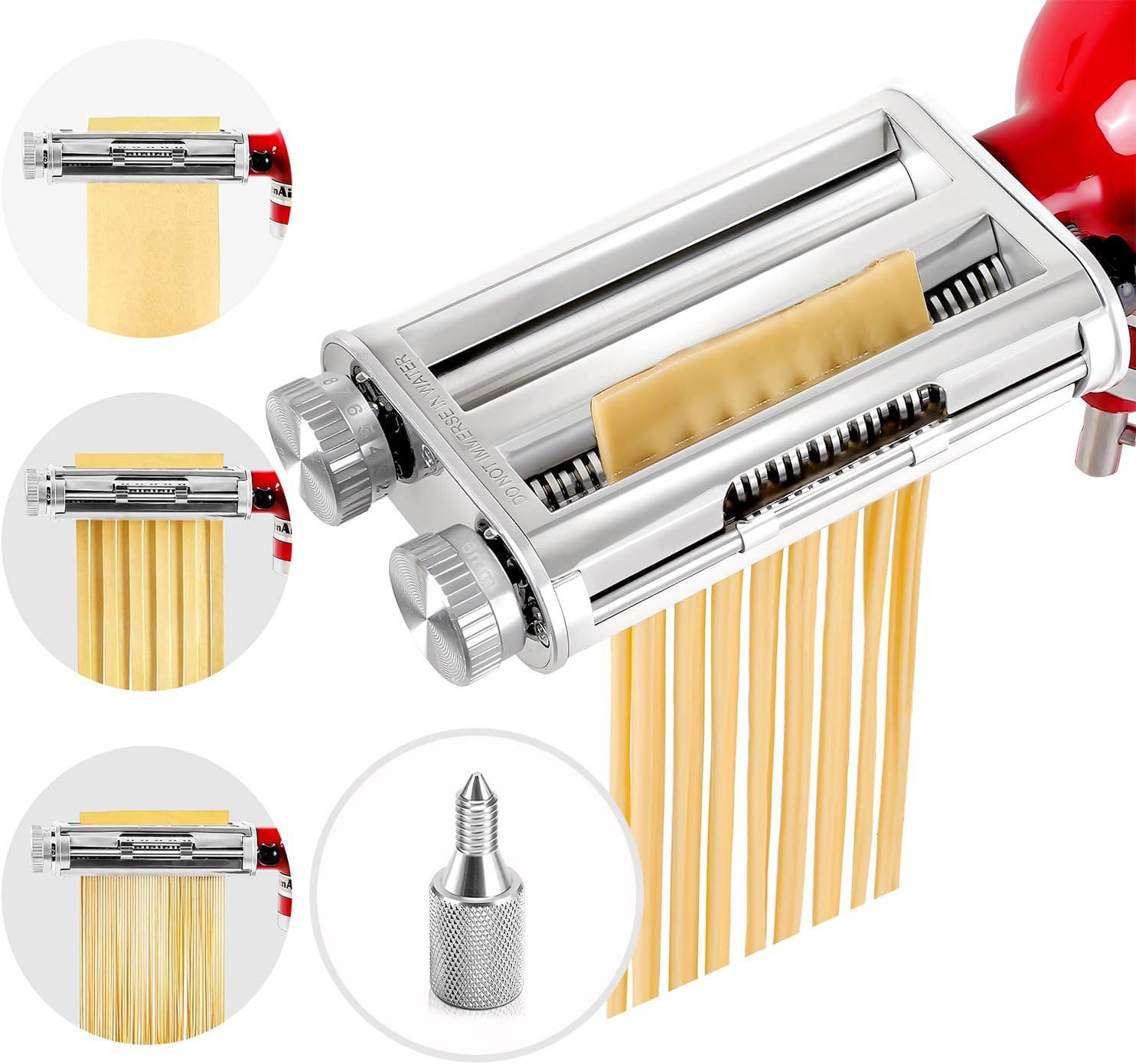 Commercial Kitchen Aid Mixer - KitchenAid Mixer 3-in-1 Pasta Roller Cutter