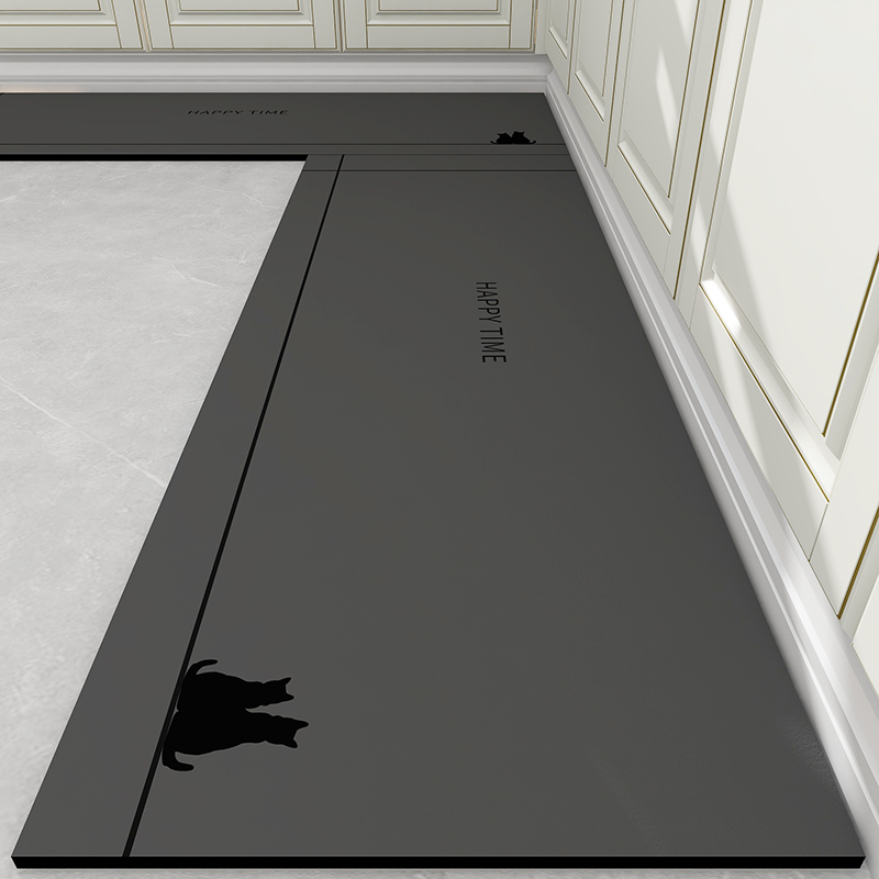 Commercial Kitchen Vinyl Flooring - Keukentapijten Waterdicht Antislip Pvc Vloermat Eenvoudig