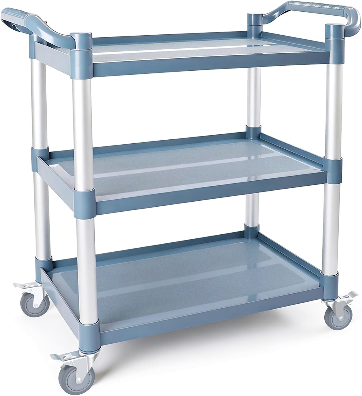 Commercial Kitchen On Wheels - 3-laags rollende utility kar met wielen,