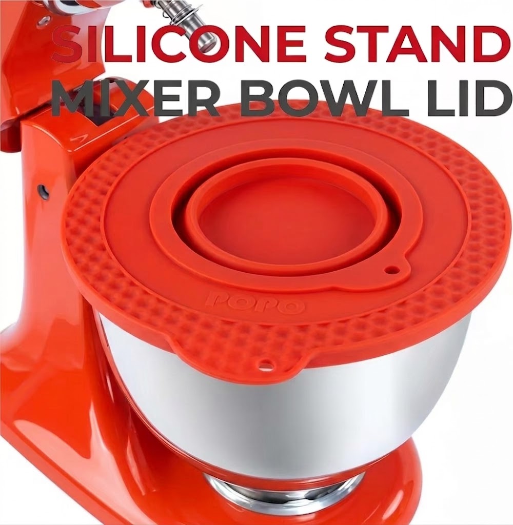 Commercial Kitchen Aid Mixer - 4,5-5-Quart Standmixer met kantelbare kop, siliconen