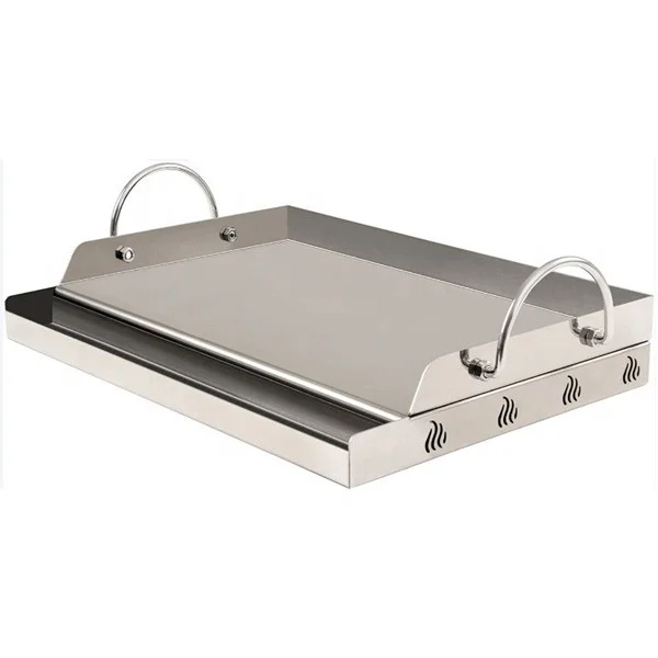 Electric Griddle Flat Top - RVS zware kookplaat met vlakke bovenkant