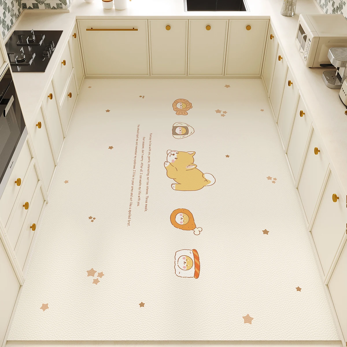 Commercial Kitchen Vinyl Flooring - PVC Keukentapijt Waterdicht Antislip Vloermat Oliebestendig