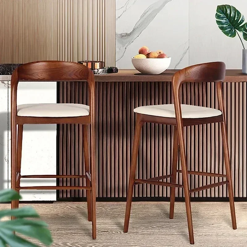 Commercial Kitchen Counter - Vintage houten designer barstoelen moderne accent