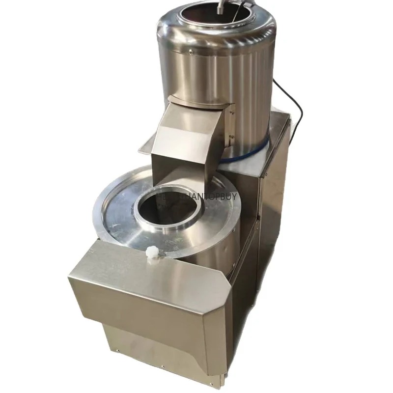 Commercial Potato Peeler - Automatische multifunctionele aardappelschiller, snijmachine en schaafmachine,