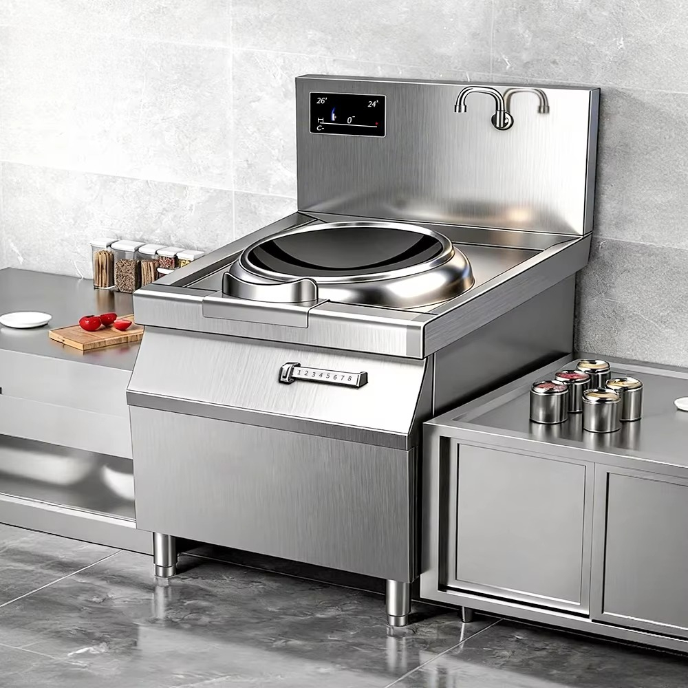 Inductie-wokbrander met hoge v - Commercial Kitchen Burner recensie en prijs