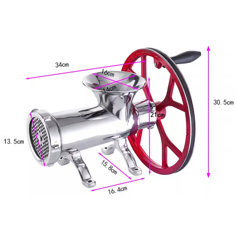 32 #   Handmatige gehaktmolen  - Meat Slicer Machine recensie en prijs