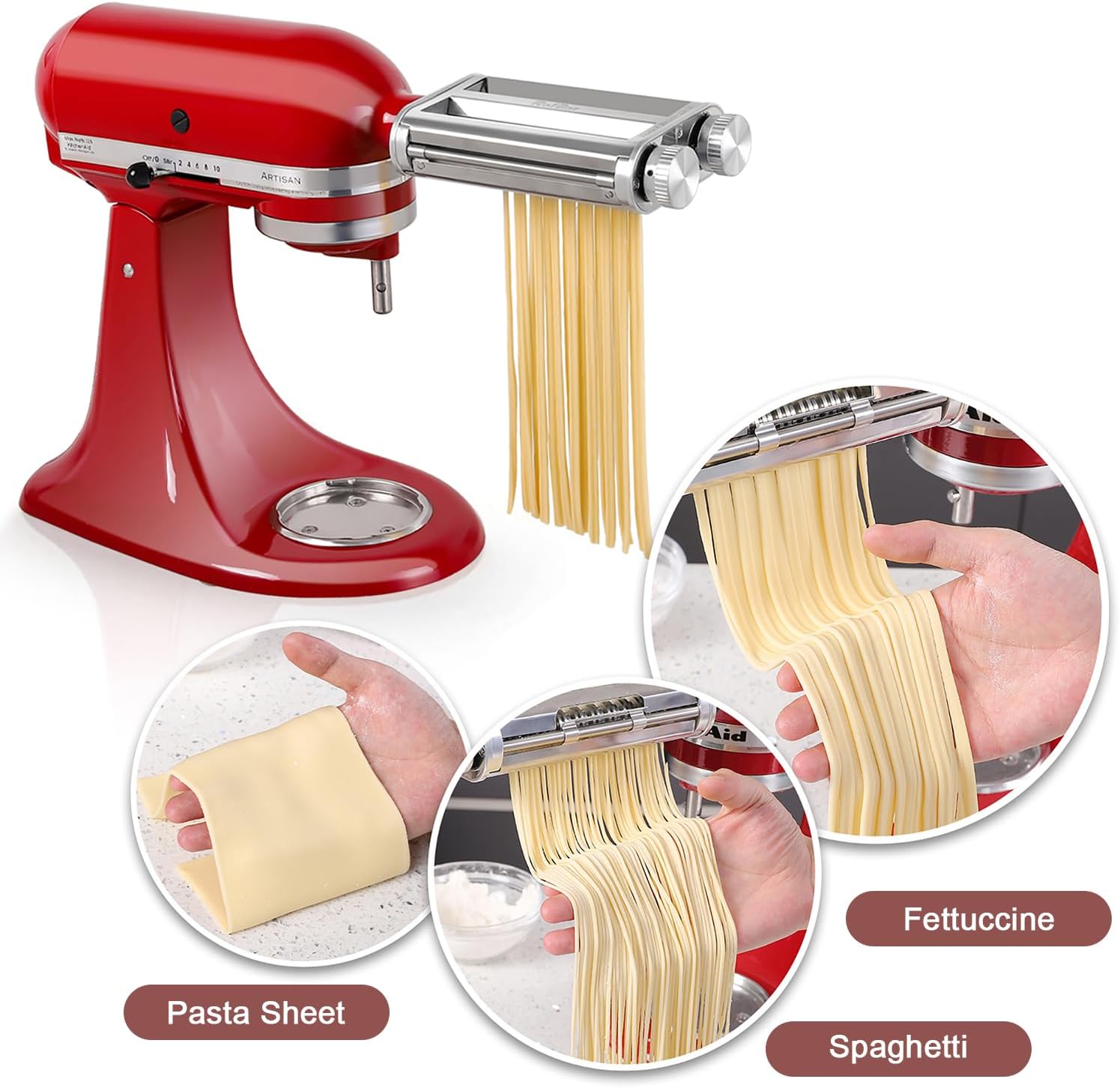 KitchenAid Mixer 3-in-1 Pasta  - Commercial Kitchen Aid Mixer recensie en prijs