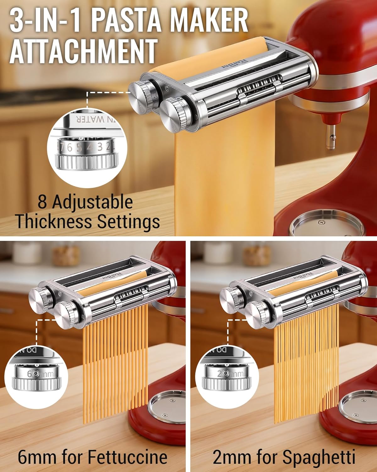 KitchenAid Mixer 3-in-1 Pasta  - Commercial Kitchen Aid Mixer recensie en prijs