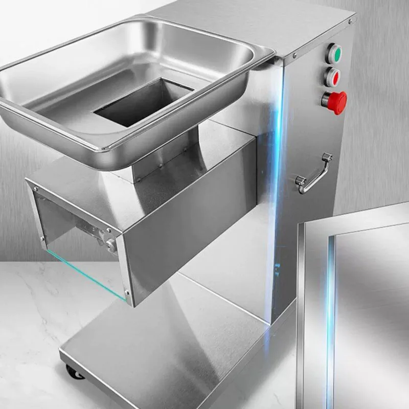 Verticale mobiele commerciële  - Meat Slicer Machine recensie en prijs
