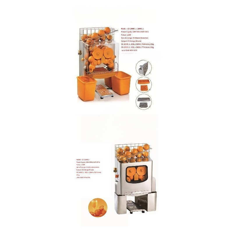 Elektrische industriële automa - Juice Extractor Commercial recensie en prijs