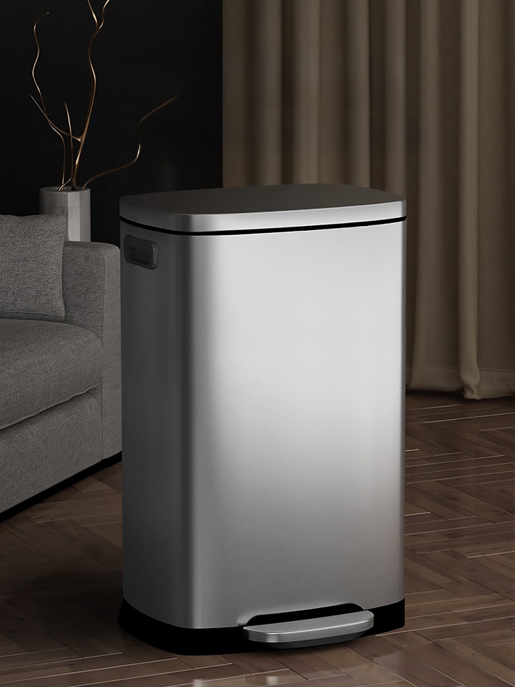 Grote capaciteit roestvrijstal - Commercial Kitchen Garbage Can recensie en prijs