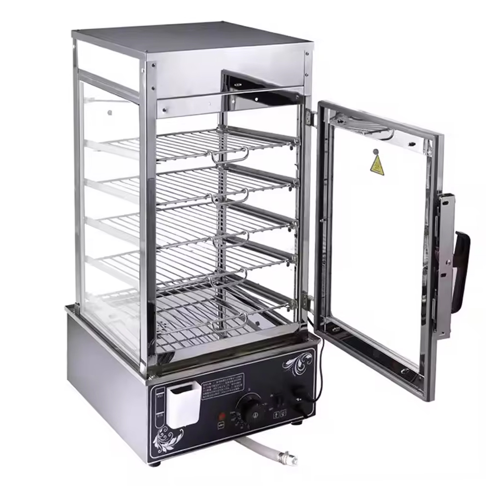 Stoomkast XEOLEO Commerciële 5 - Commercial Steamer Cabinet recensie en prijs
