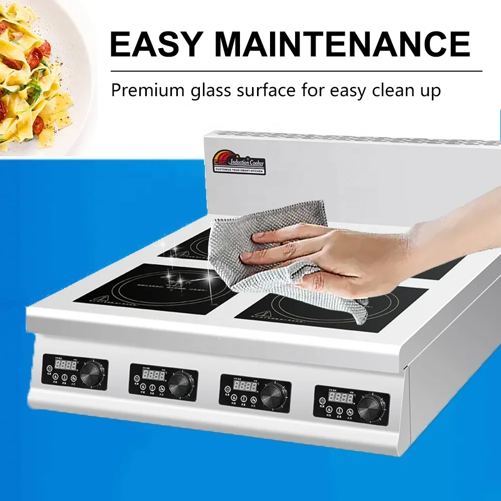 4-pits platte industriële comm - Commercial Kitchen Burner recensie en prijs