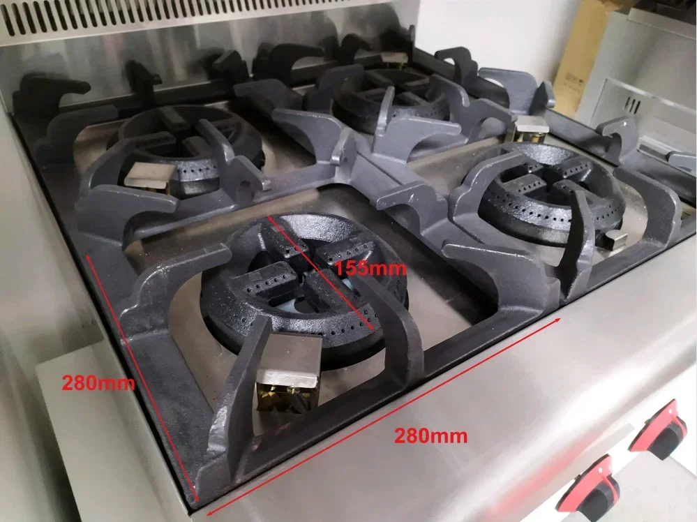 Commerciële RVS keukenapparatu - Commercial Kitchen Burner recensie en prijs