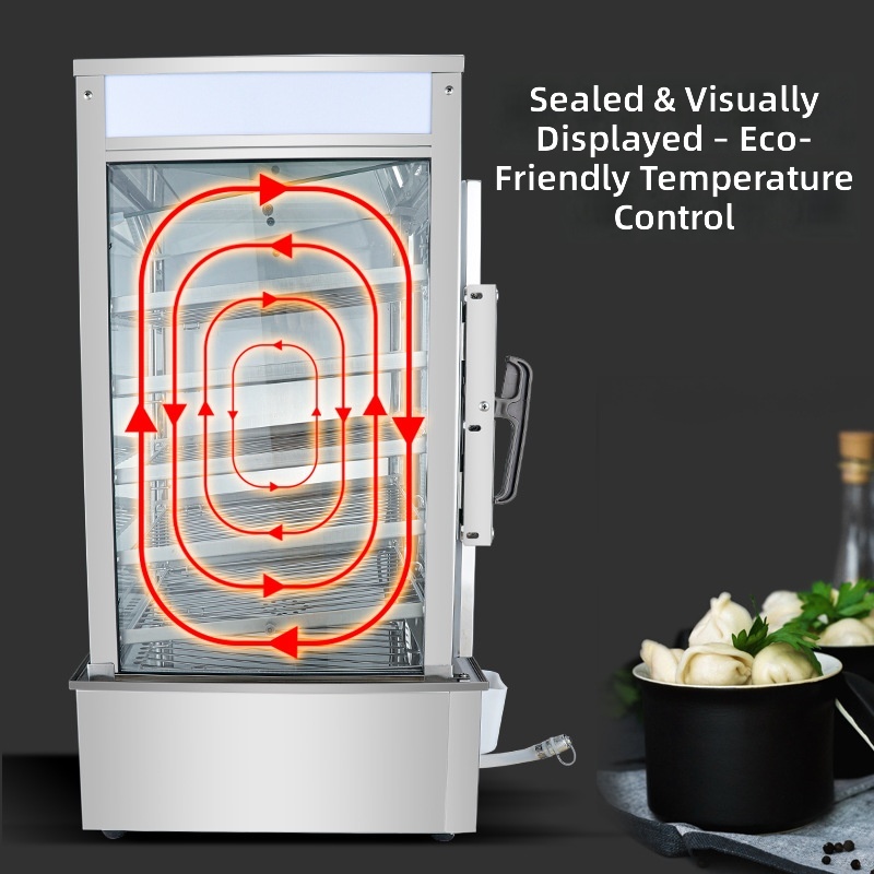 5-laags elektrische dumplingst - Commercial Steamer Cabinet recensie en prijs