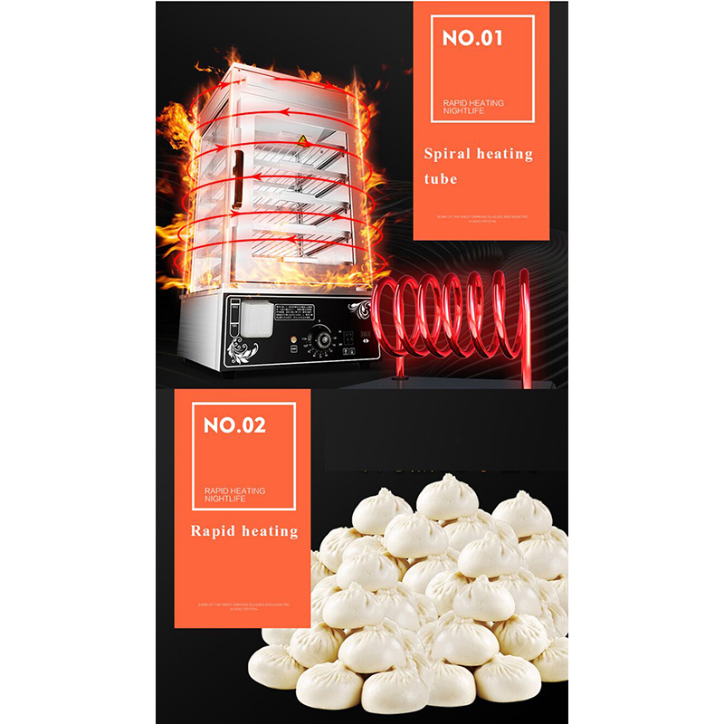 Commerciële roestvrijstalen de - Commercial Steamer Cabinet recensie en prijs