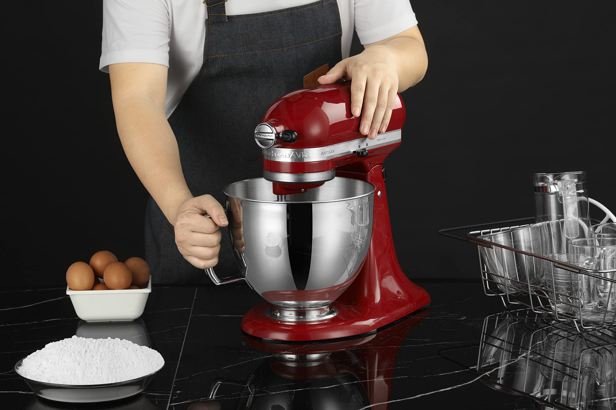 5 QT roestvrijstalen mengkom c - Commercial Kitchen Aid Mixer recensie en prijs