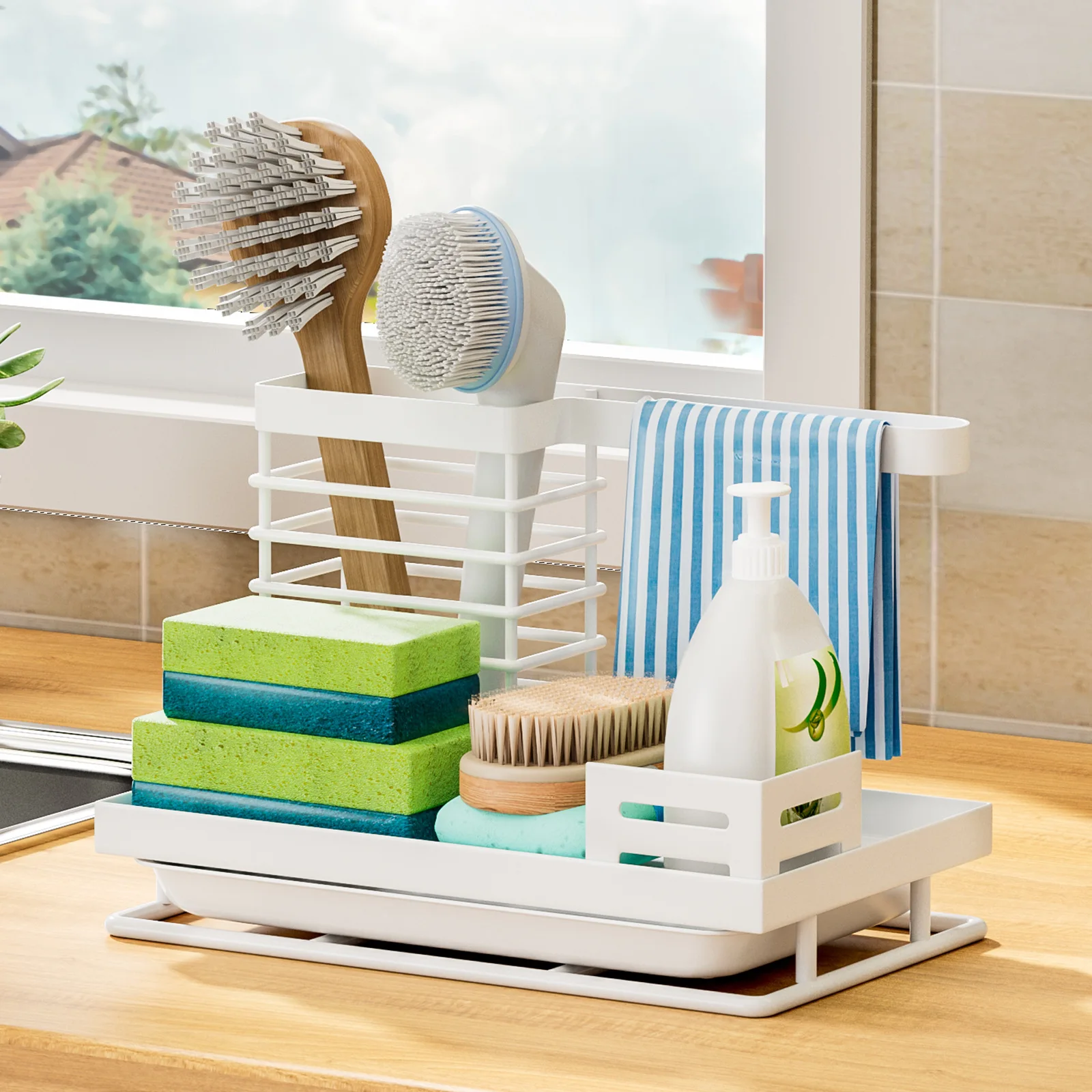 Duurzaam keukenrek voor vaatdo - Commercial Kitchen Towels recensie en prijs
