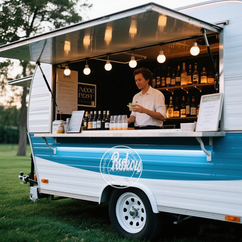 Mobiele foodtruck met roestvri - Commercial Kitchen Interior recensie en prijs