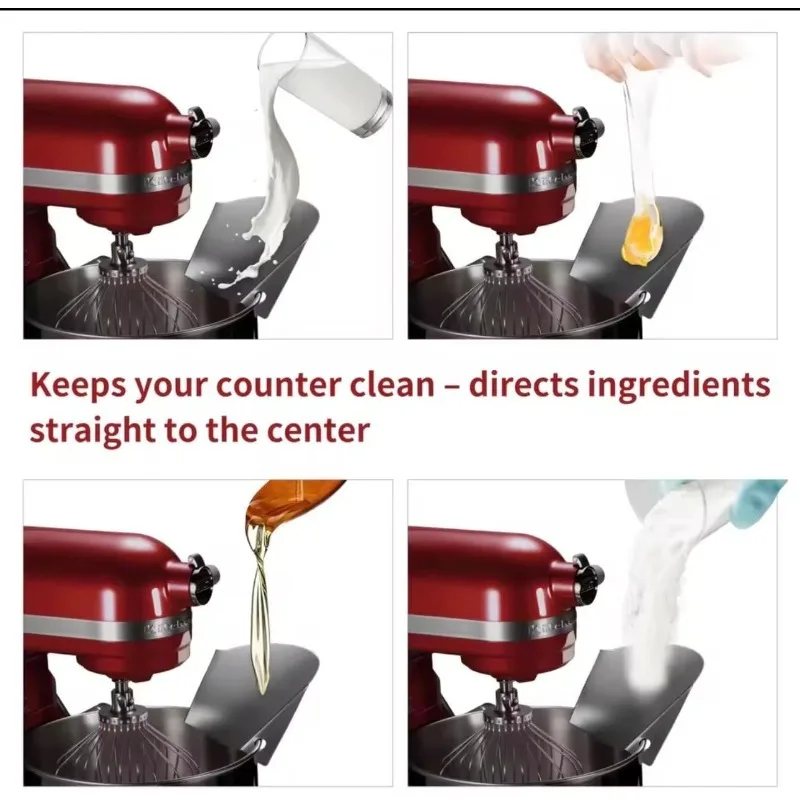 Roestvrijstalen gietbeschermin - Commercial Kitchen Aid Mixer recensie en prijs
