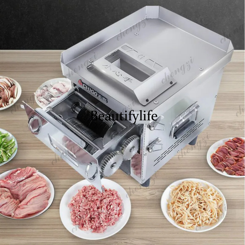 Commerciële/thuis elektrische  - Meat Slicer Machine recensie en prijs