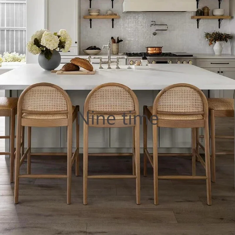 Massief houten rotan keukenbar - Commercial Kitchen Counter recensie en prijs