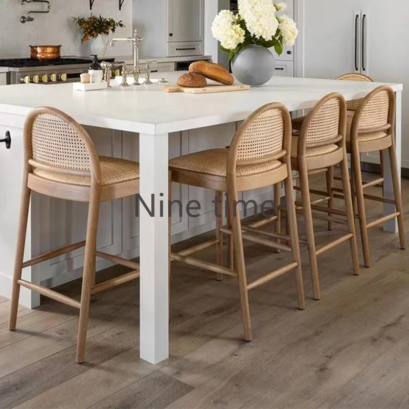 Massief houten rotan keukenbar - Commercial Kitchen Counter recensie en prijs