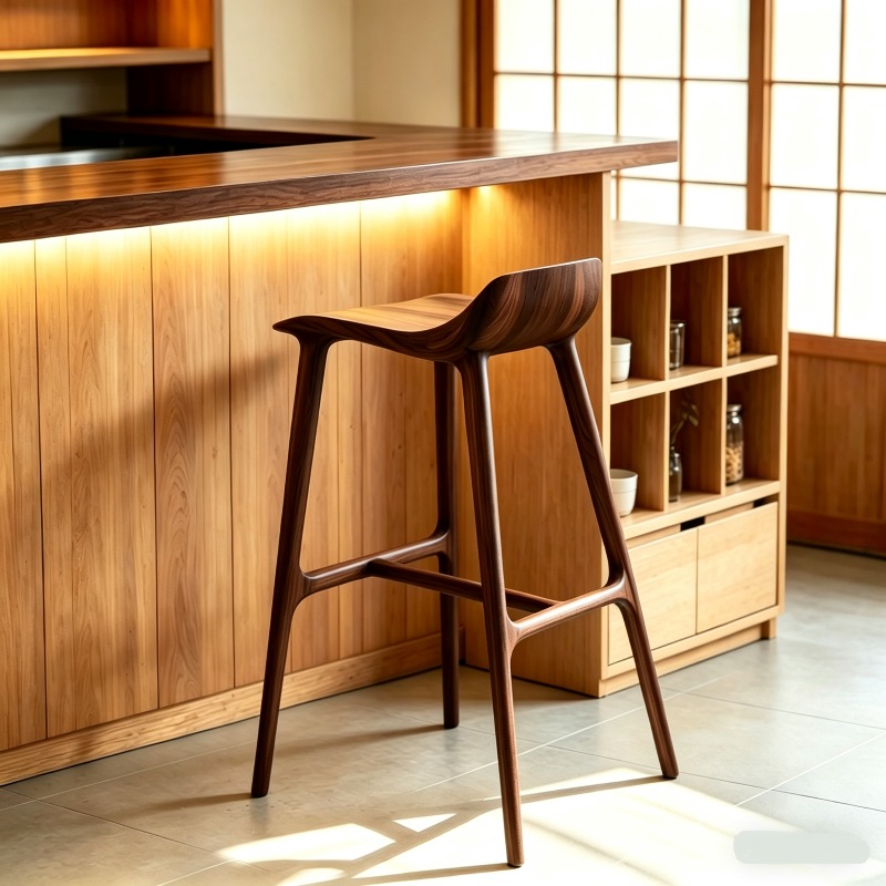 Houten ruimtebesparende barkru - Commercial Kitchen Interior recensie en prijs